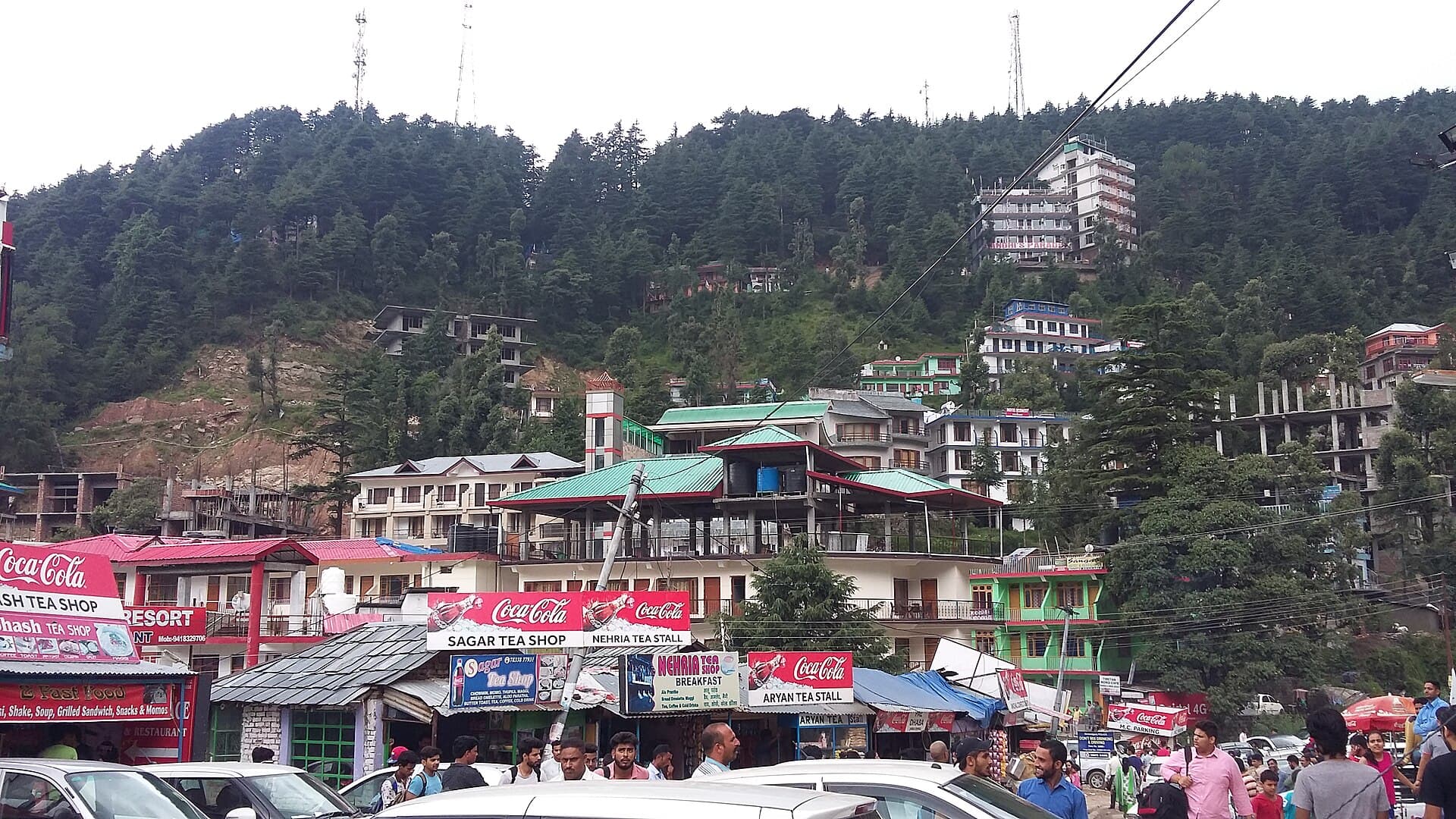 McLeodganj, view