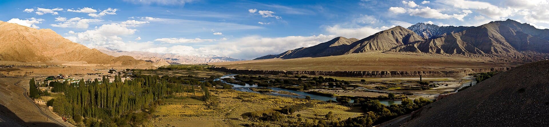 Indus Valley near Leh - alternate