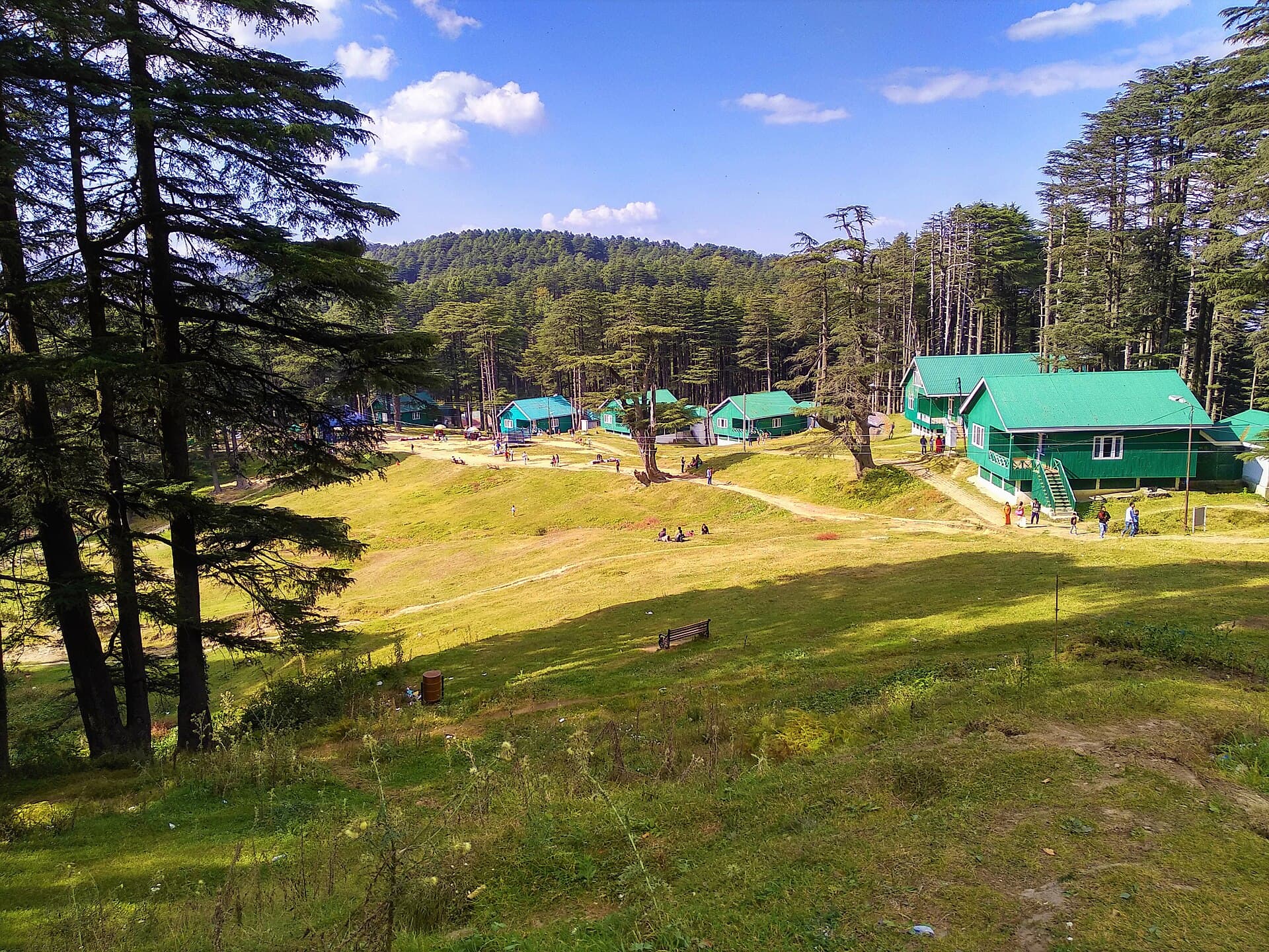 Patnitop hill station, Jammu
